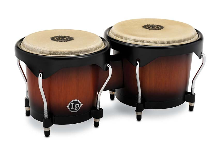 Bongos en bois de la série City LP601NY-VSB de LP Latin Percussion